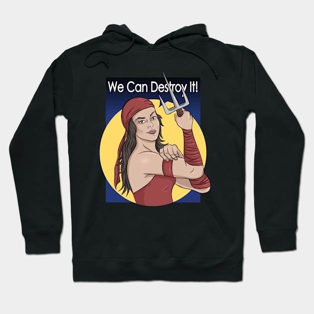 we can destroy it Hoodie by atizadorgris